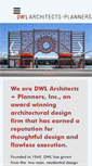 Mobile Screenshot of dwlarchitects.com